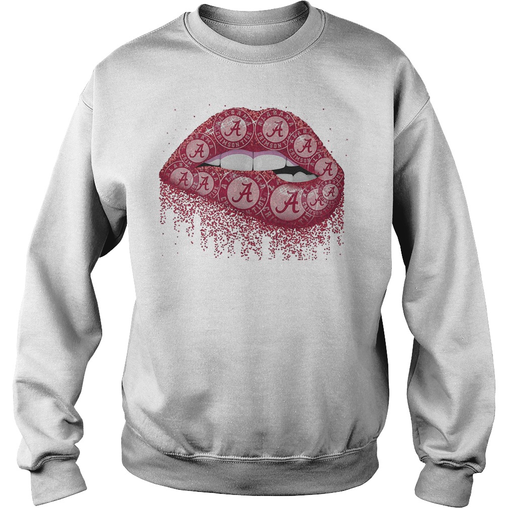 Premium Alabama Crimson Tide Sweat Lips shirt 3 Premium Alabama Crimson Tide Sweat Lips shirt Sweatshirt Unisex