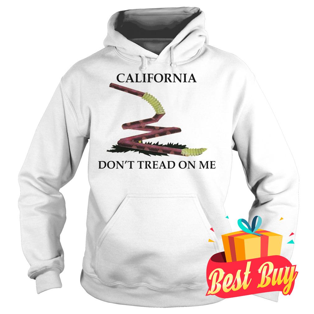 Premium California don't tread on me shirt 8 Premium California don't tread on me shirt Hoodie