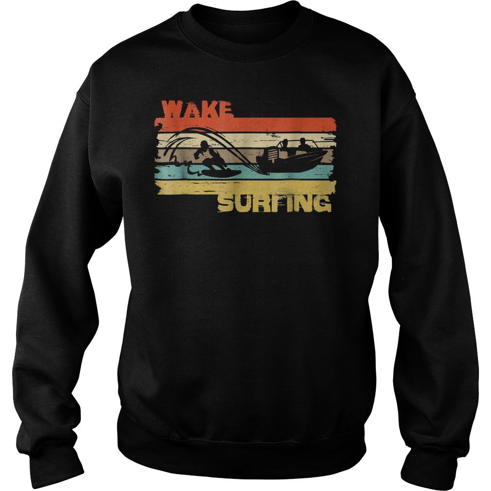 Premium Wakesurfing Vintage T-Shirt Sweatshirt Unisex