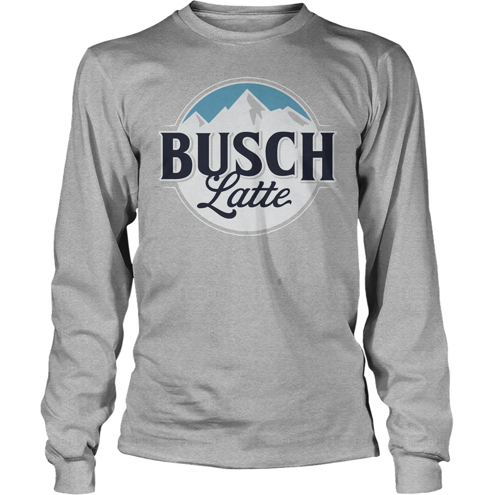 Busch Latte light Beer Shirt Longsleeve Tee Unisex