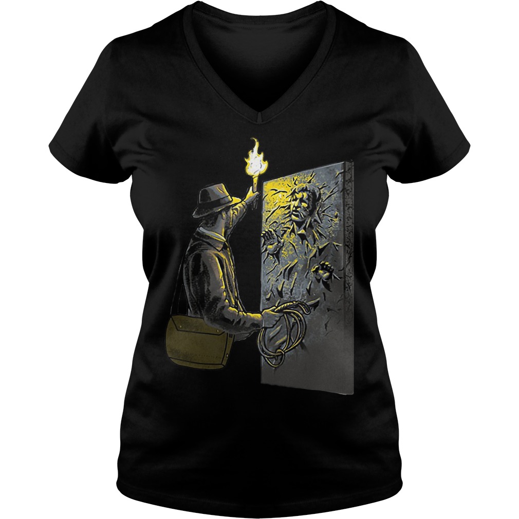 Indiana Jones shirt 4 Indiana Jones shirt Ladies V-Neck