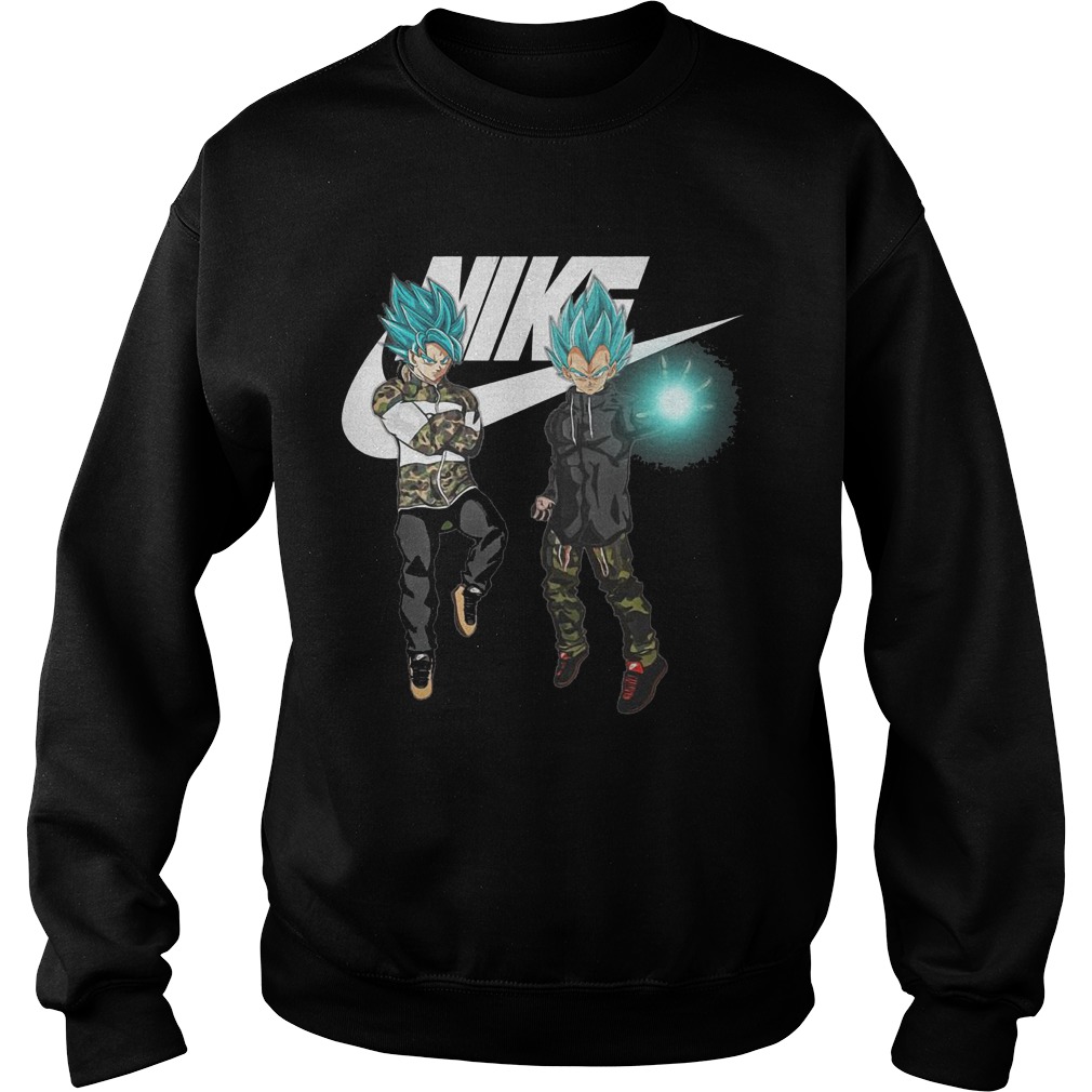 Nike DragonBall Vegeta shirt 3 Nike DragonBall Vegeta shirt Sweatshirt Unisex