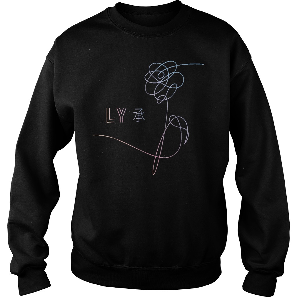 Official BTS love yourself T-Shirt 3 Official BTS love yourself T-Shirt Sweatshirt Unisex