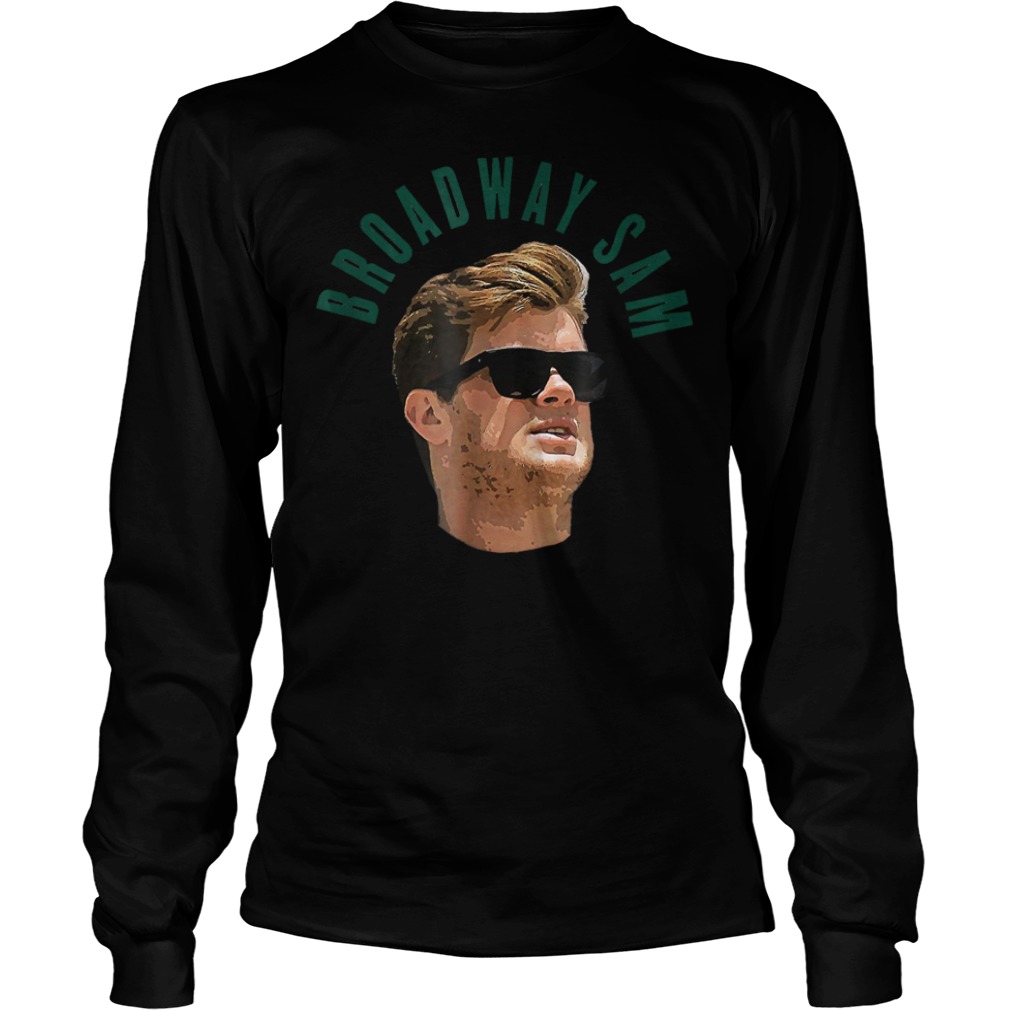 Official Broadway Sam Darnold Jets Namath Homage T-Shirt 5 Official Broadway Sam Darnold Jets Namath Homage T-Shirt Longsleeve Tee Unisex