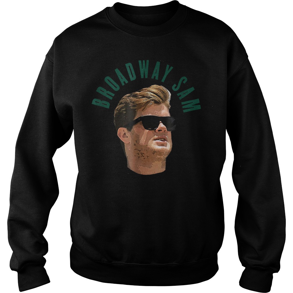 Official Broadway Sam Darnold Jets Namath Homage T-Shirt 3 Official Broadway Sam Darnold Jets Namath Homage T-Shirt Sweatshirt Unisex