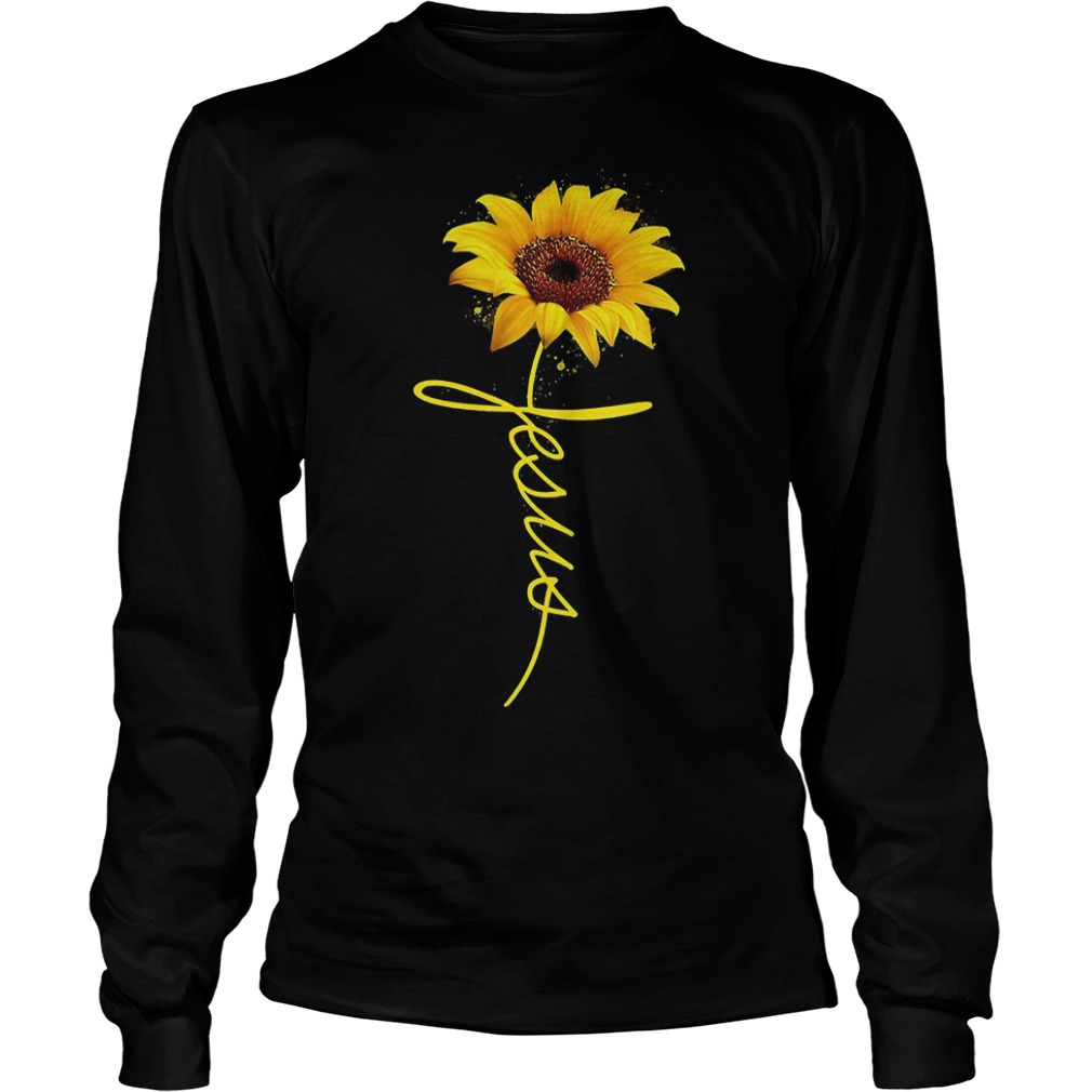 Sunflower Jesus Shirt 5 Longsleeve