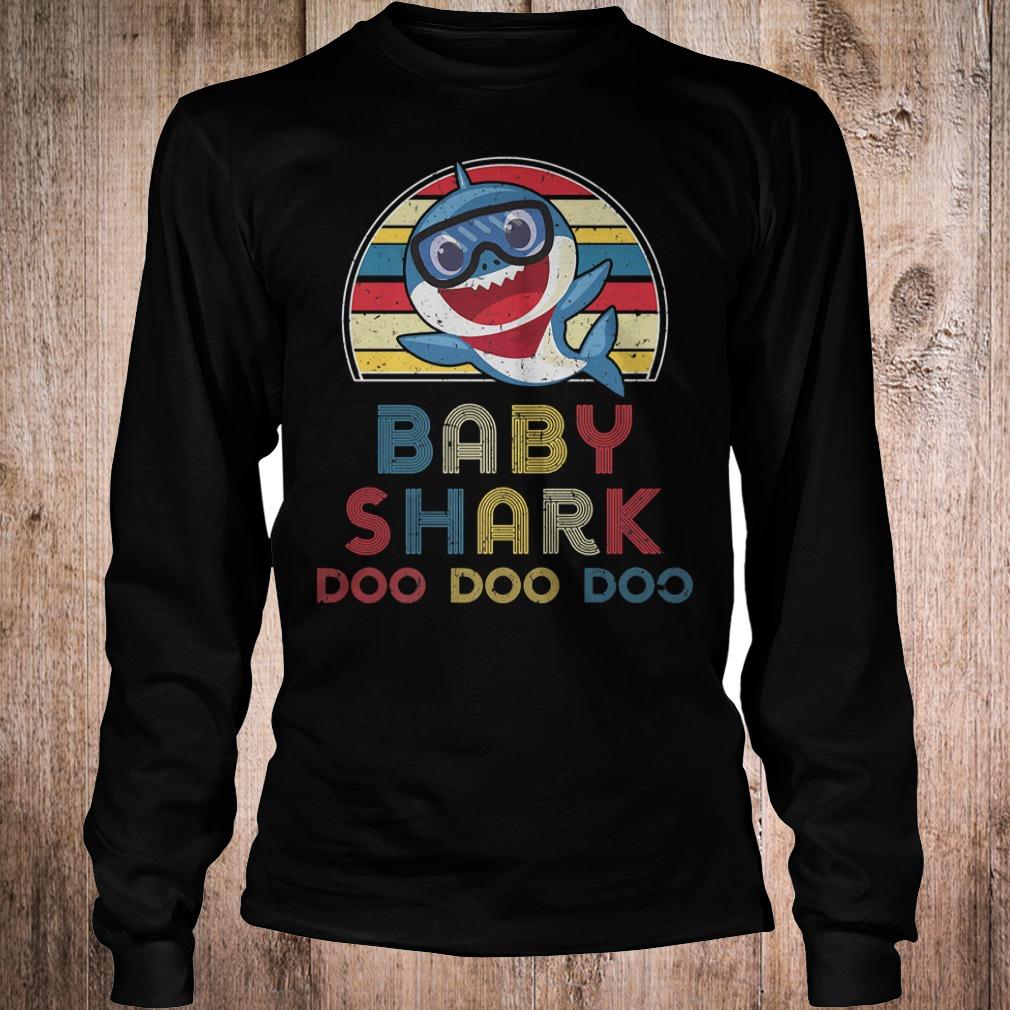 Best Price Retro Vintage Baby Sharks doo doo doo shirt 5 Best Price Retro Vintage Baby Sharks doo doo doo shirt Longsleeve Tee Unisex