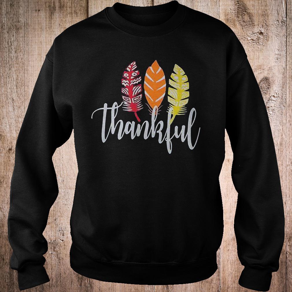 Best Price Thankful feather shirt 3 Best Price Thankful feather shirt Sweatshirt Unisex