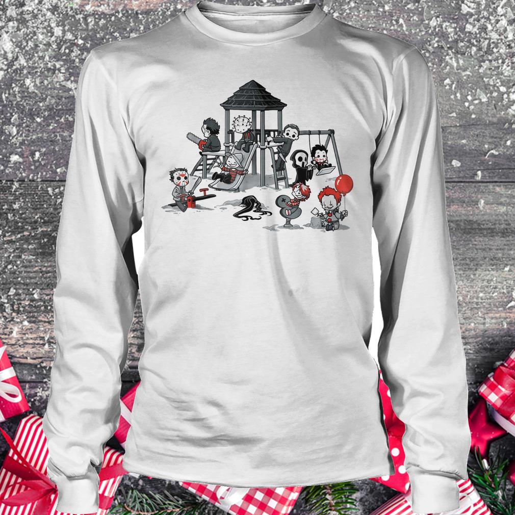 Halloween horror park movie shirt 5 Halloween horror park movie shirt Longsleeve Tee Unisex