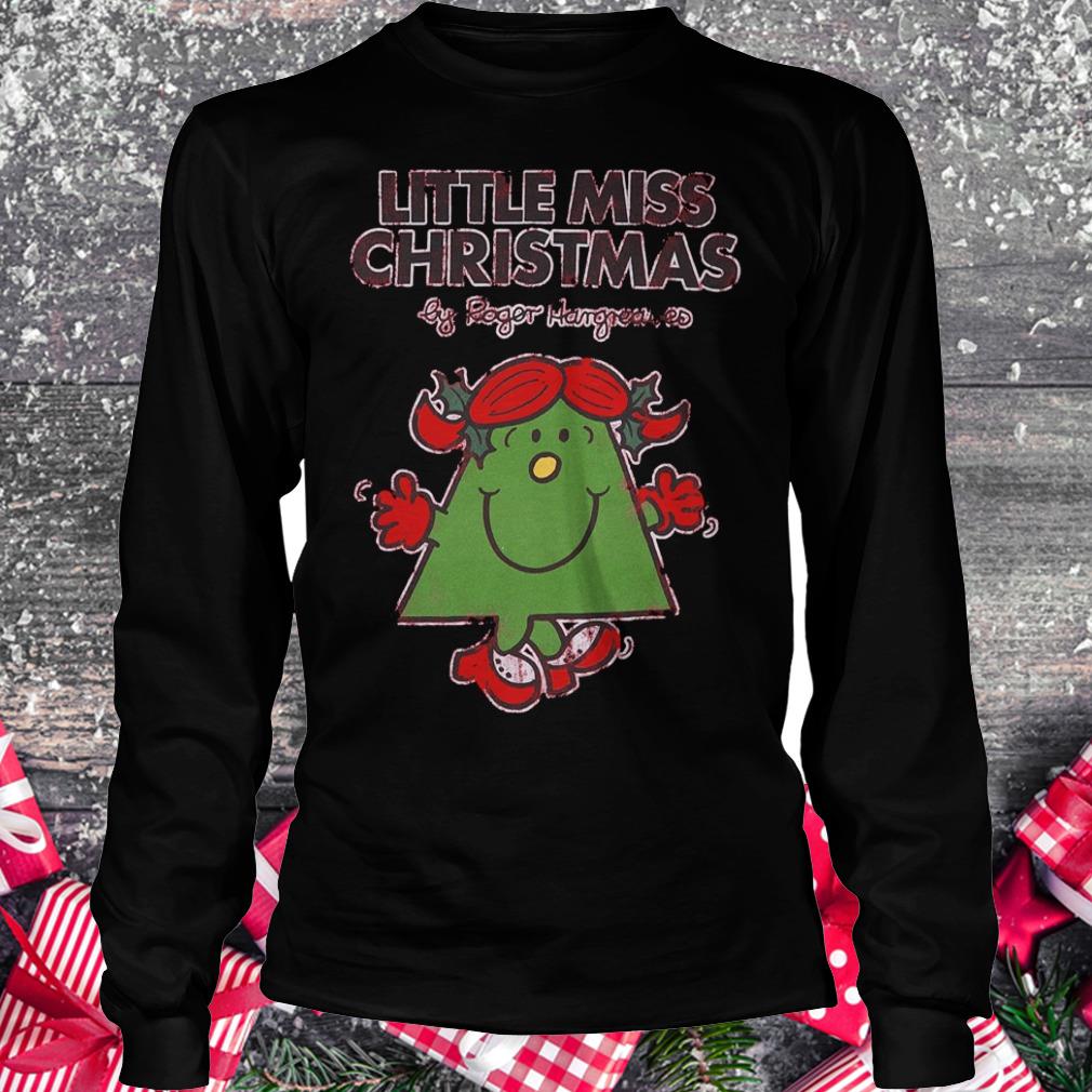 Little miss Christmas by Roger Hargreaves Shirt Longsleeve Tee Unisex