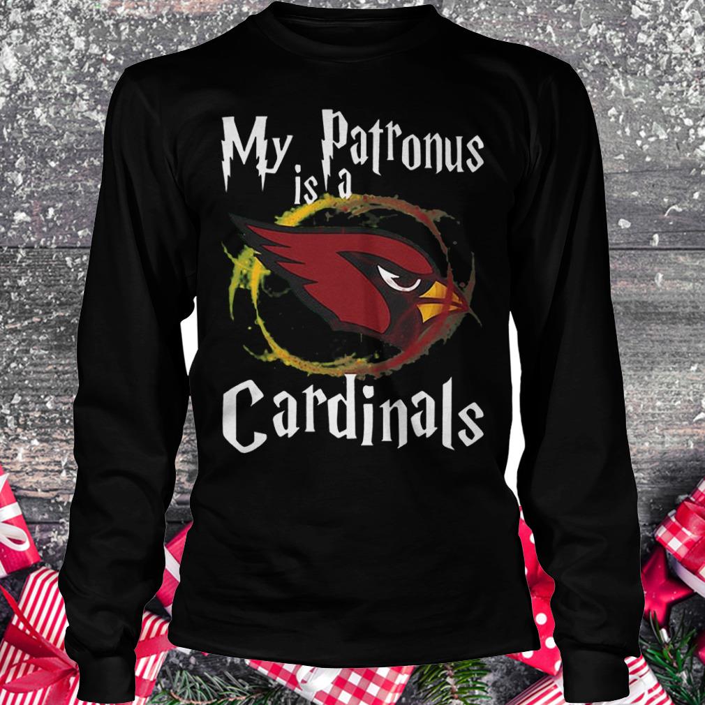 My patronus is a Arizona Cardinals football NFL Shirt Longsleeve Tee Unisex