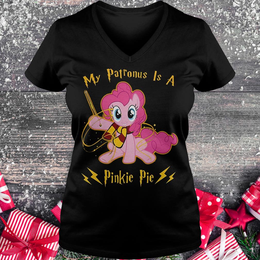 My patronus is a pinkie pie shirt 12 My patronus is a pinkie pie shirt Ladies V-Neck