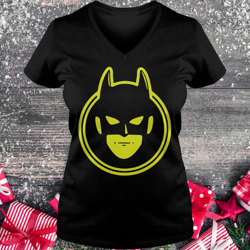 Official Batdad batman and dad shirt Ladies V-Neck