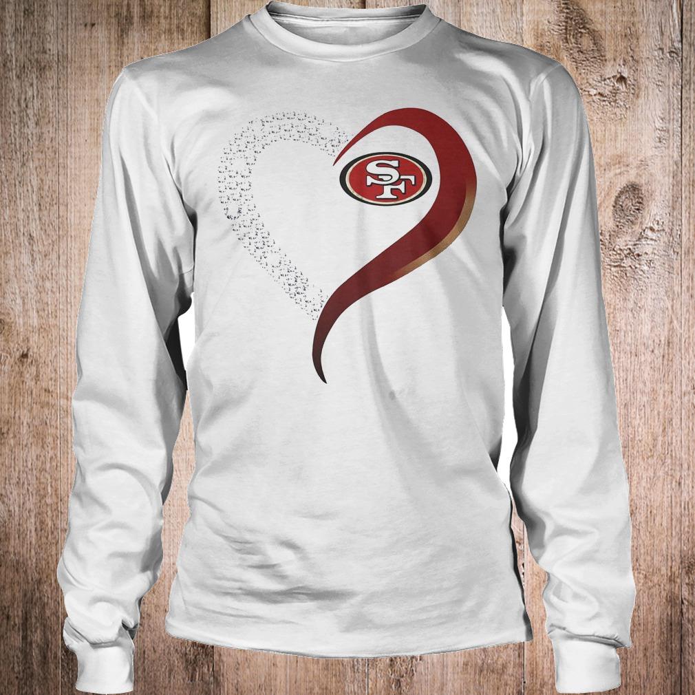 Official San Francisco heart blink shirt 5 Official San Francisco heart blink shirt Longsleeve Tee Unisex