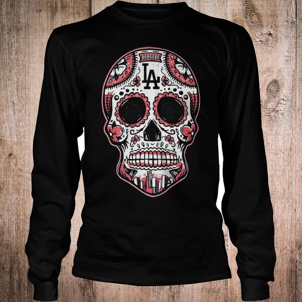 Official Skull Los Angeles Dodgers shirt Longsleeve Tee Unisex