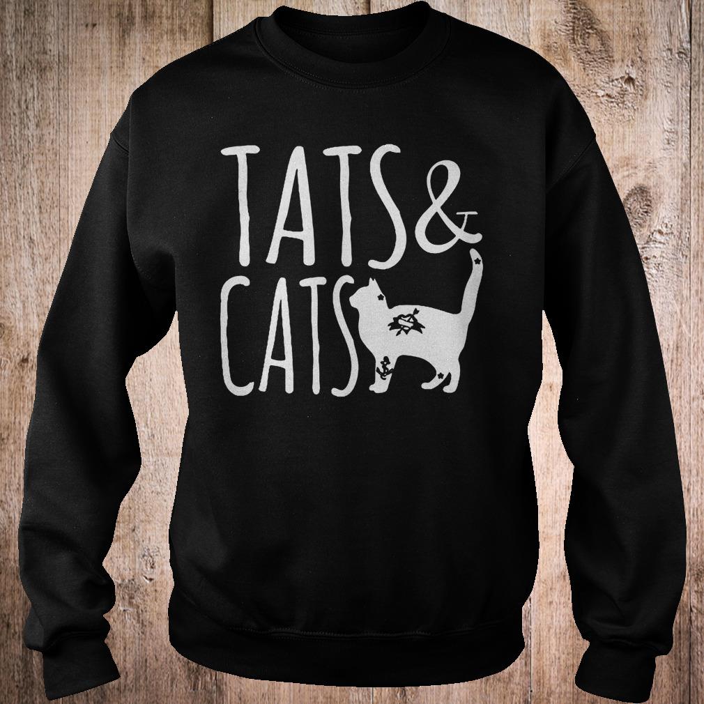 Official Tats and cats shirt 3 Official Tats and cats shirt Sweatshirt Unisex