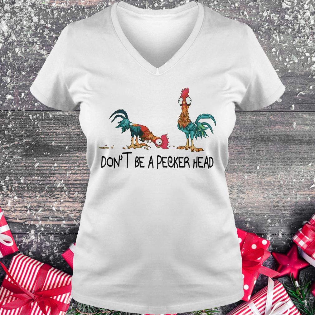 Original Heihei don't be a pecker head shirt Ladies V-Neck
