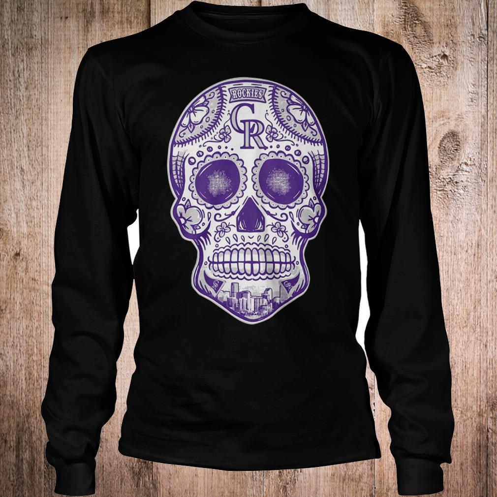 Original Skull Colorado Rockies shirt Longsleeve Tee Unisex