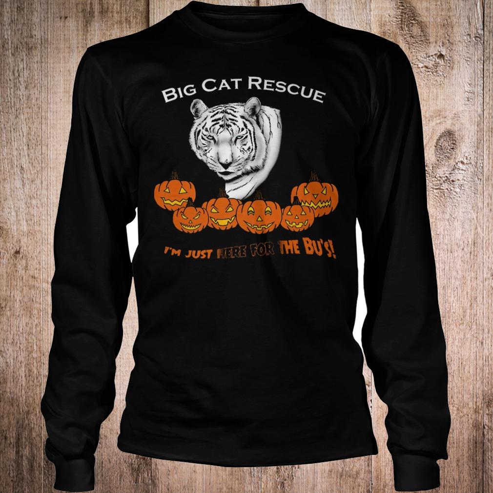 Premium Big cat rescue i'm just here for the Bu's white tiger pumpkins shirt 5 Premium Big cat rescue i'm just here for the Bu's white tiger pumpkins shirt Longsleeve Tee Unisex