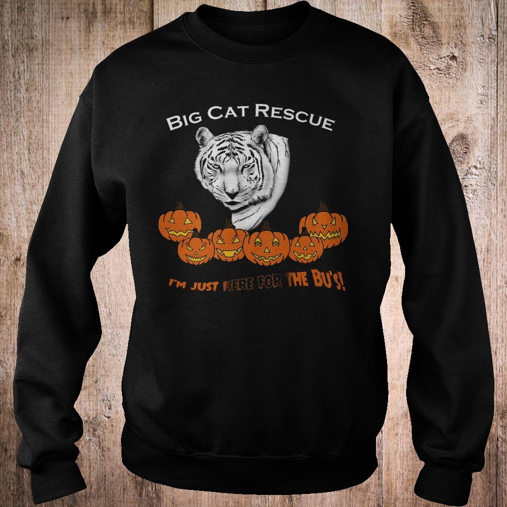 Premium Big cat rescue i'm just here for the Bu's white tiger pumpkins shirt 3 Premium Big cat rescue i'm just here for the Bu's white tiger pumpkins shirt Sweatshirt Unisex