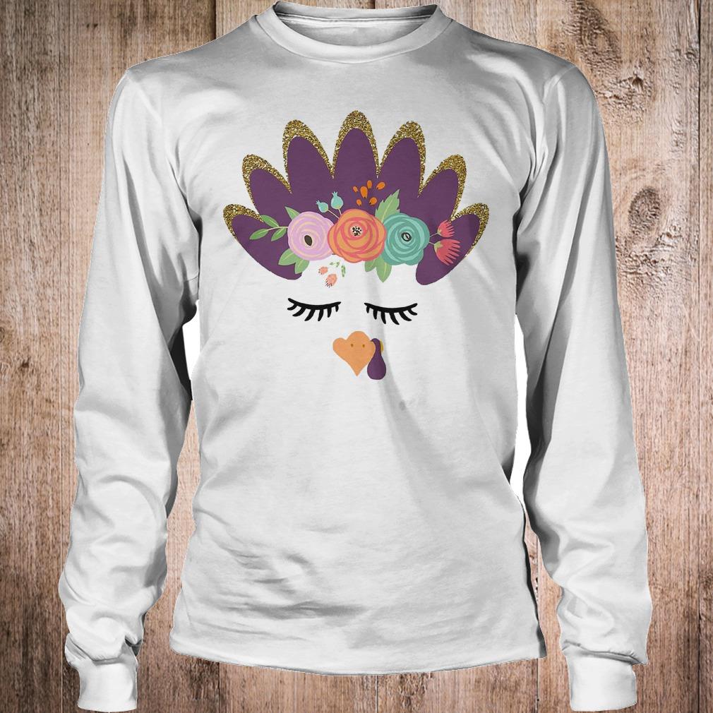 Premium Girls' glam Turkey Shirt Longsleeve Tee Unisex