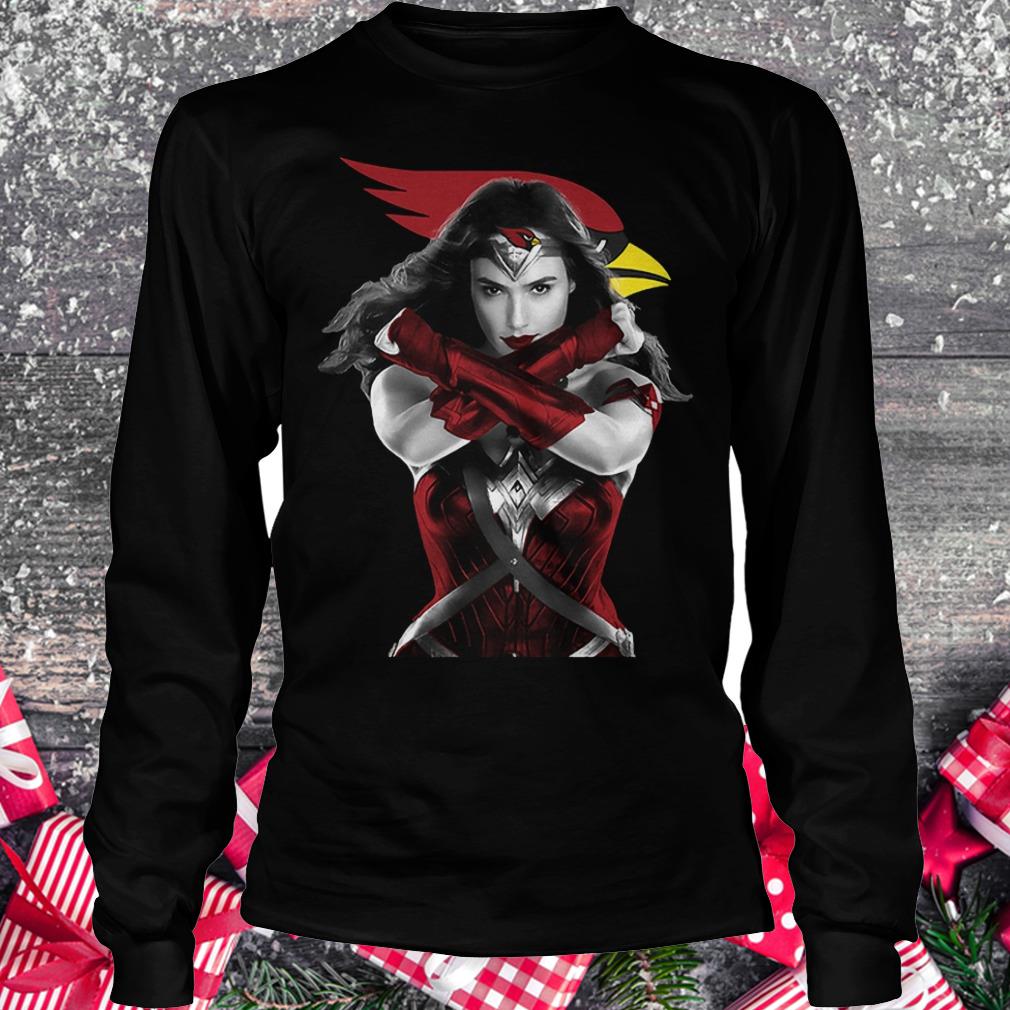 Wonder Woman Arizona Cardinals Shirt 5 Wonder Woman Arizona Cardinals Shirt Longsleeve Tee Unisex