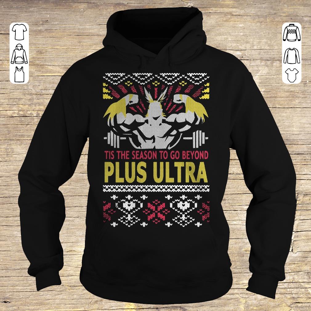 Awesome Boku No Hero tis the season to go beyond plus ultra sweater hoodie Hoodie