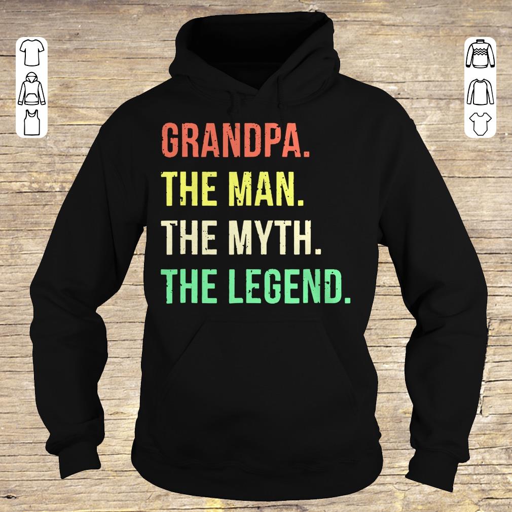 Awesome Grandpa The Man The Myth The Legend shirt Hoodie