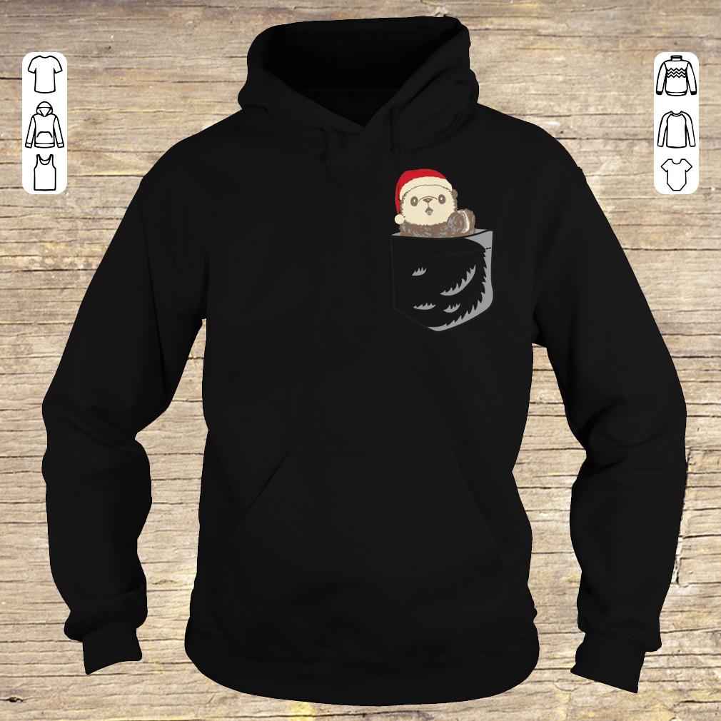 Awesome Pocket Ottermas shirt Hoodie