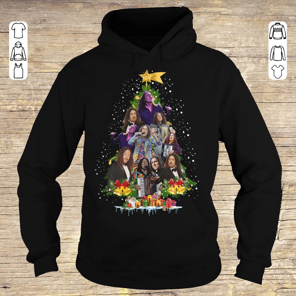 Awesome Weird Al Yankovic Christmas tree shirt Hoodie