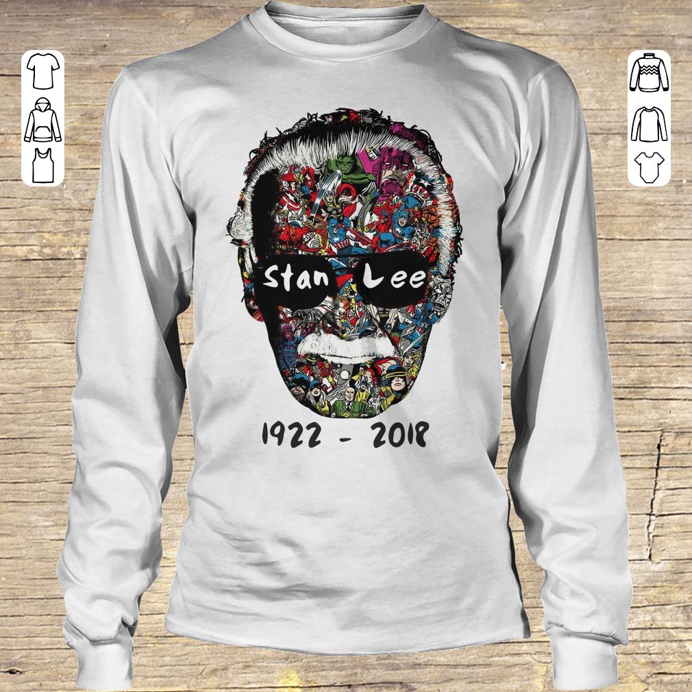 Funny Stan Lee 1922 - 2018 shirt sweater Longsleeve Tee Unisex