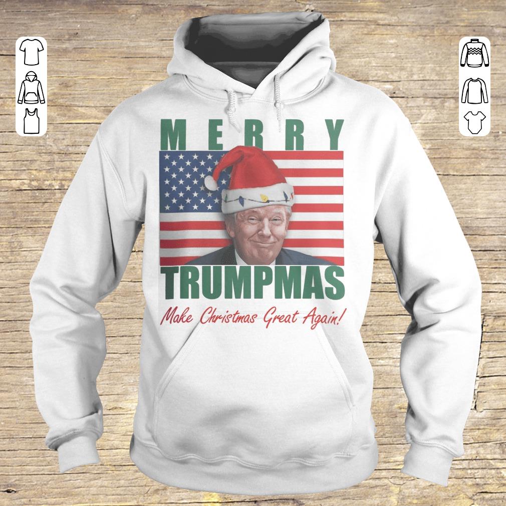 Hot Merry Trumpmas Make christmas great again shirt Hoodie