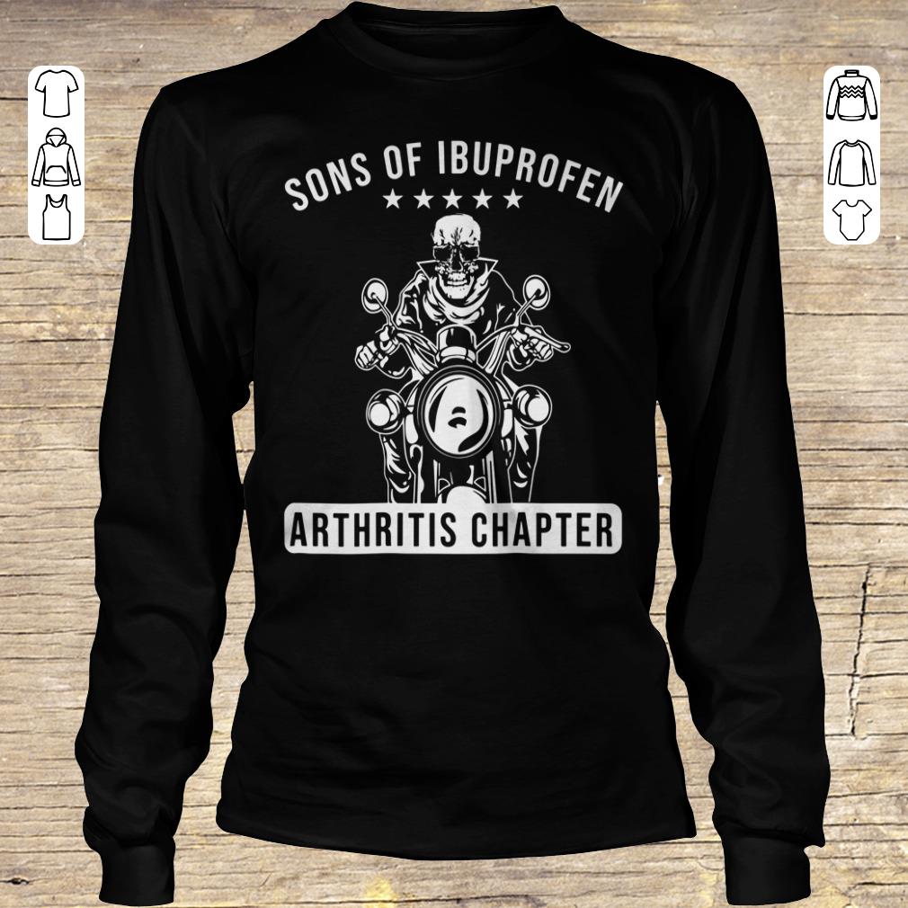 Hot Sons of ibuprofen arthritis chapter shirt sweater Longsleeve Tee Unisex