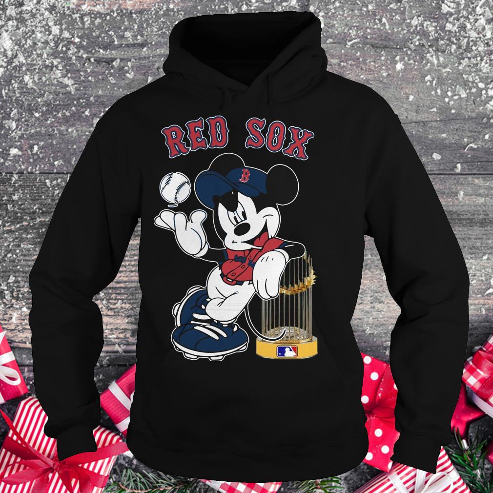 Nice Boston Red Sox Mickey Mouse shirt Hoodie