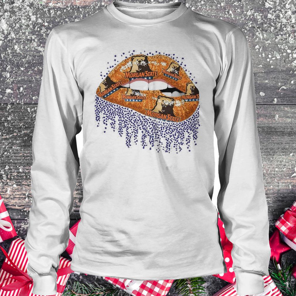 Official Morgan State Lip Bling shirt Longsleeve Tee Unisex