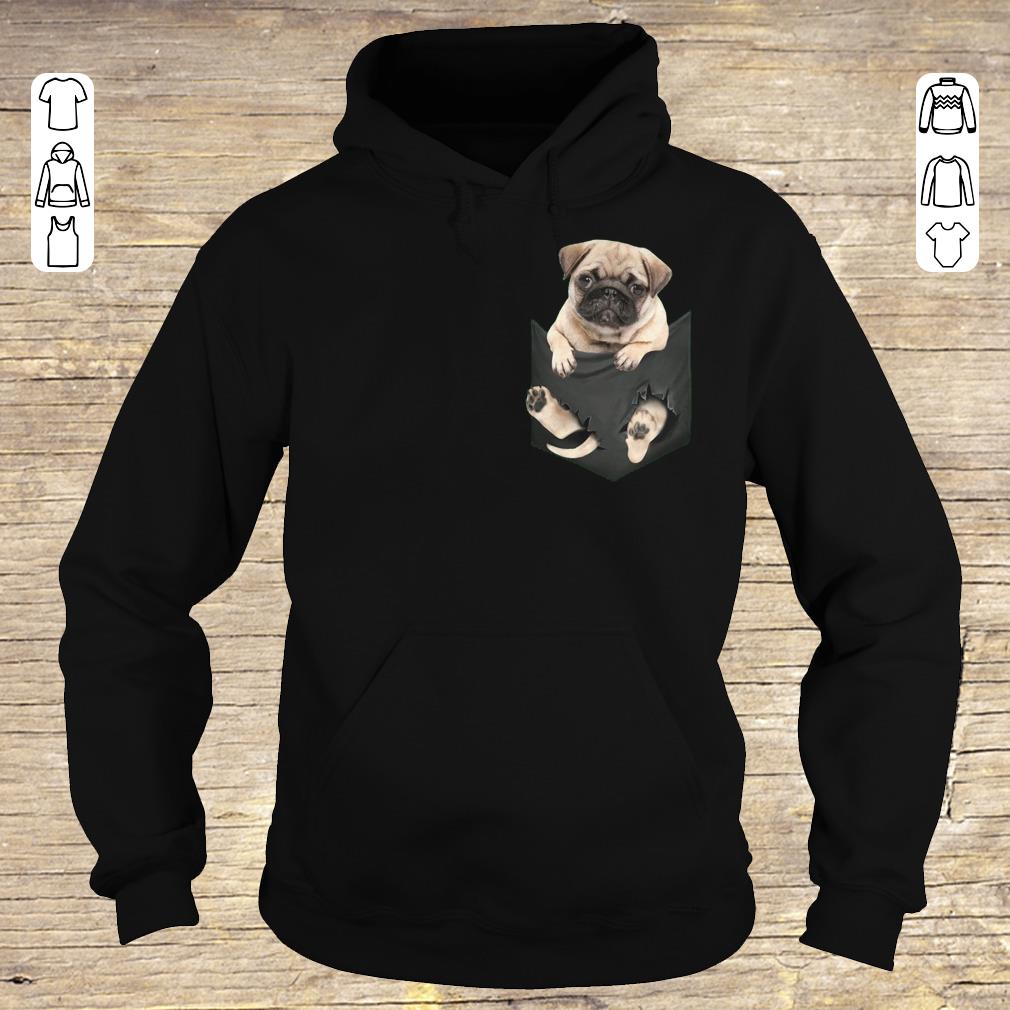 Official Pug dog In Pocket shirt, sweater Hoodie