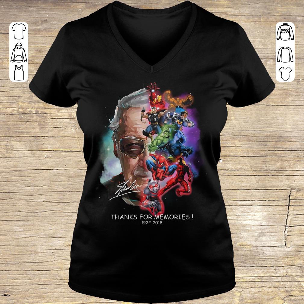 Official Stan Lee Father Of Marvel shirt Ladies V-Neck