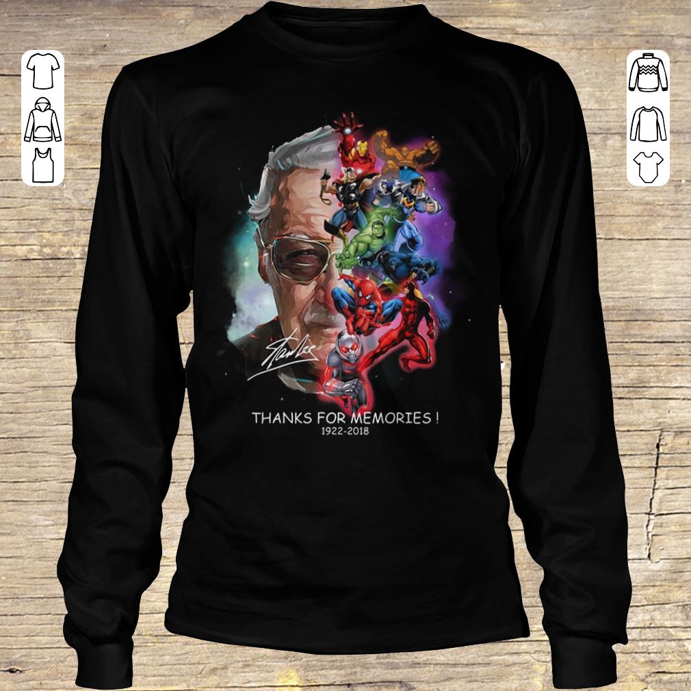 Official Stan Lee Father Of Marvel shirt Longsleeve Tee Unisex