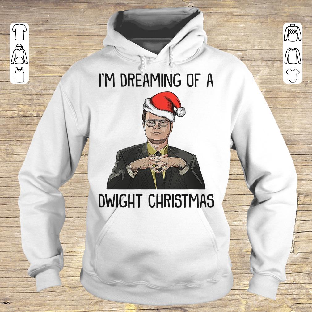 Official The Office I'm dreaming of a dwight christmas shirt sweater Hoodie