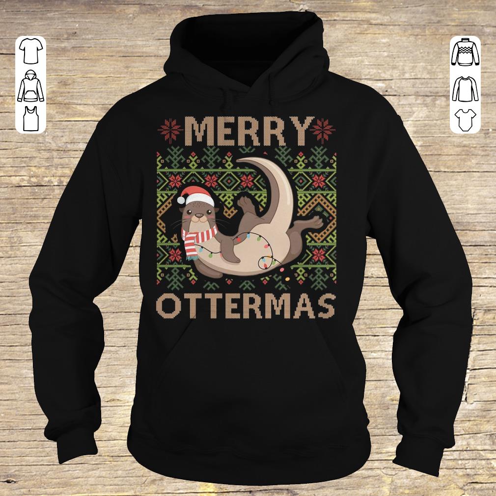 Premium Merry Ottermas shirt Hoodie