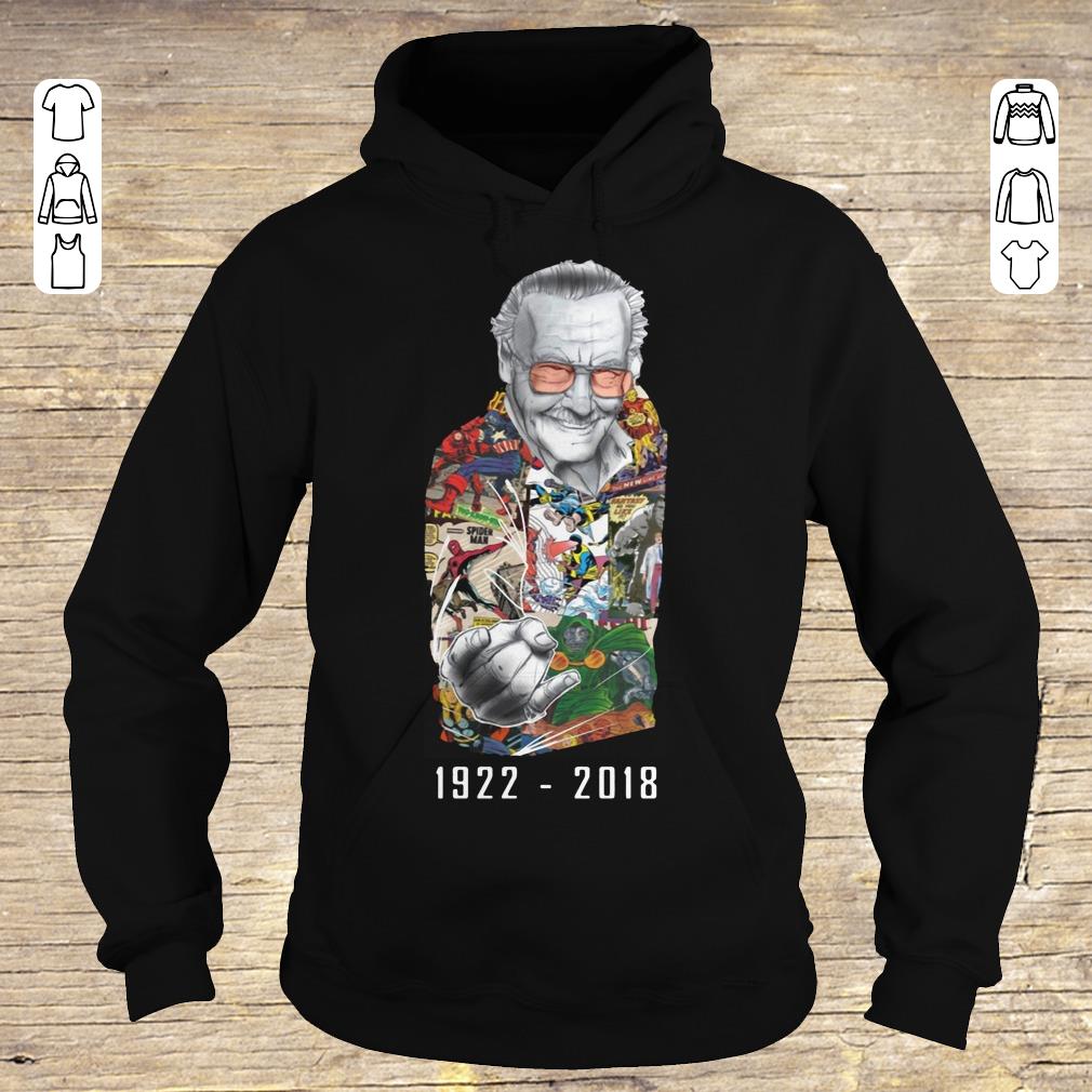 Premium RIP Stan Lee 1922-2018 shirt ladies t shirt Hoodie