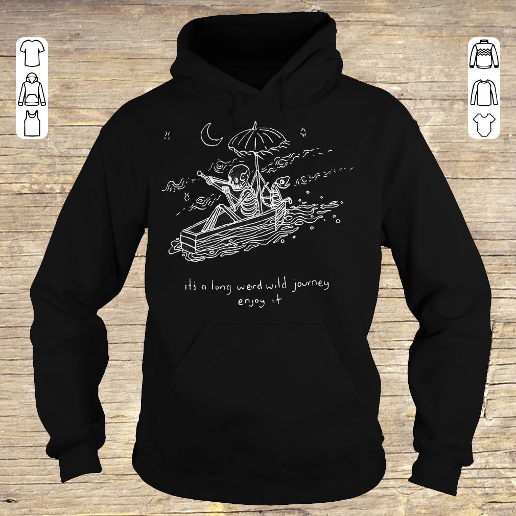 Premium The Journeyman it's a long weird wild journey enjoy it shirt sweater Hoodie