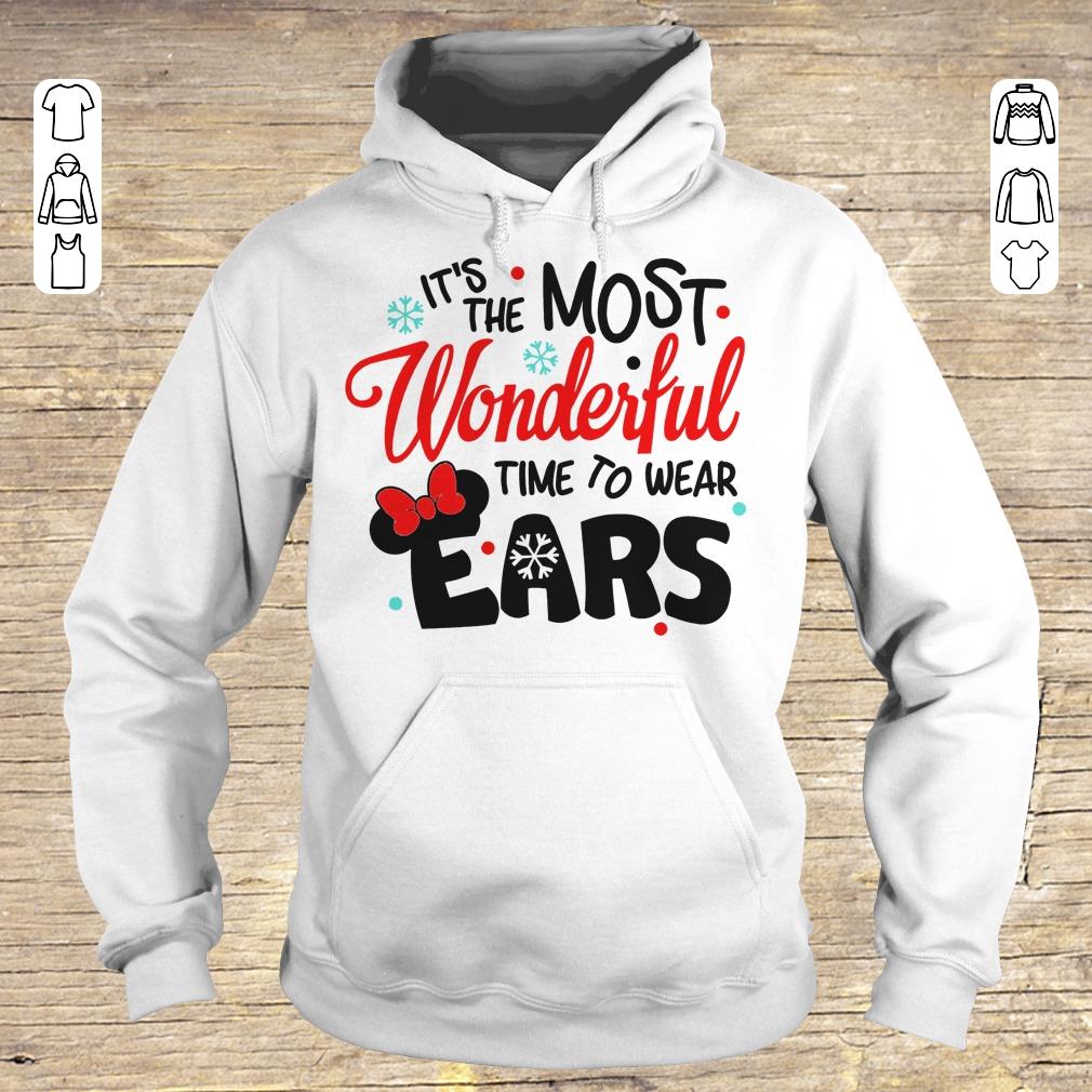 Pretty Disney It's The Most Wonderful Time To Wear Ears shirt hoodie Hoodie