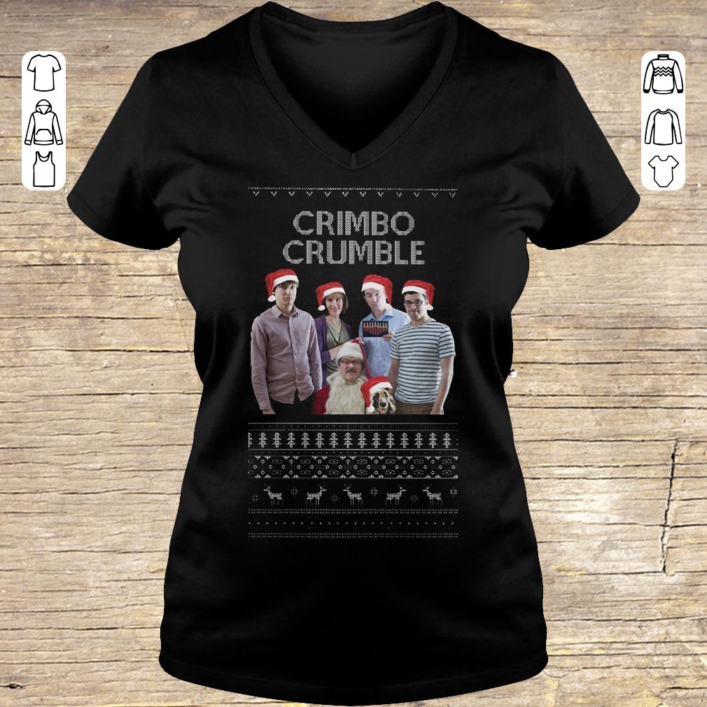 Pretty Friday Night Dinner Crimbo Crumble shirt hoodie Ladies V-Neck