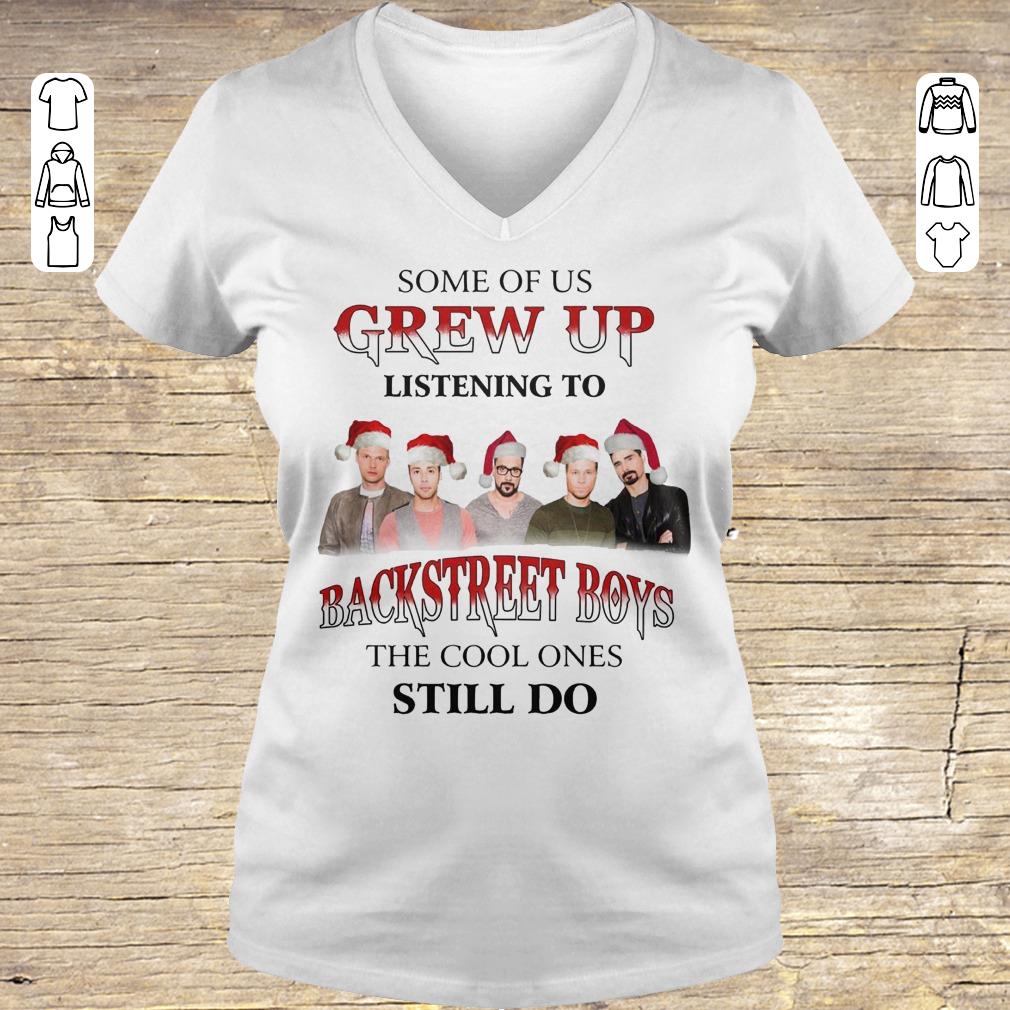 Pretty Some of us grew up listening to Backstreet Boys the cool ones still do shirt Ladies V-Neck