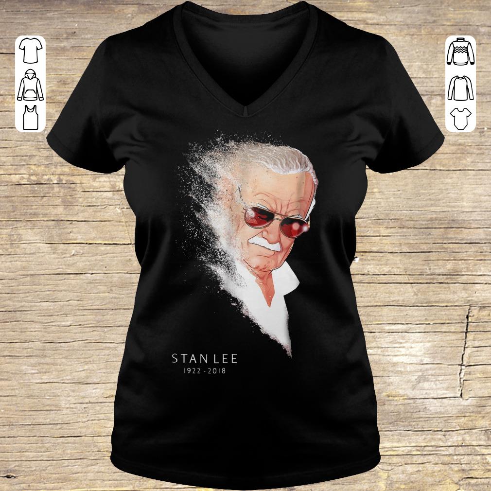Pretty Stan Lee Infinity War Thanos Disintegration shirt Ladies V-Neck