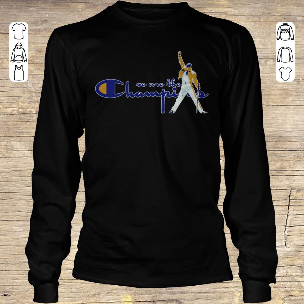 Pretty We are the Champions Freddie Mercury shirt Longsleeve Tee Unisex