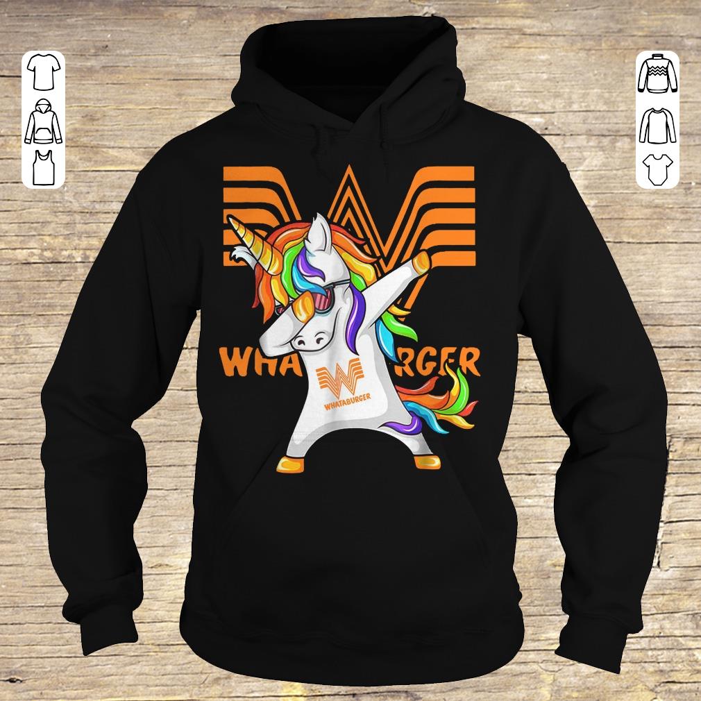 Pretty Whataburger Unicorn Dabbing shirt sweater Hoodie