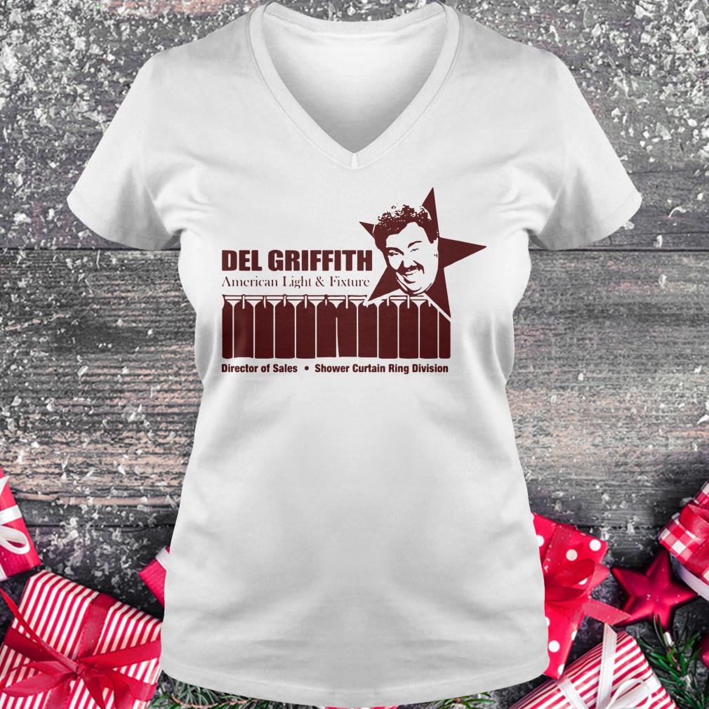 Top Del Griffith director of sale American Light and Fixture shirt Ladies V-Neck