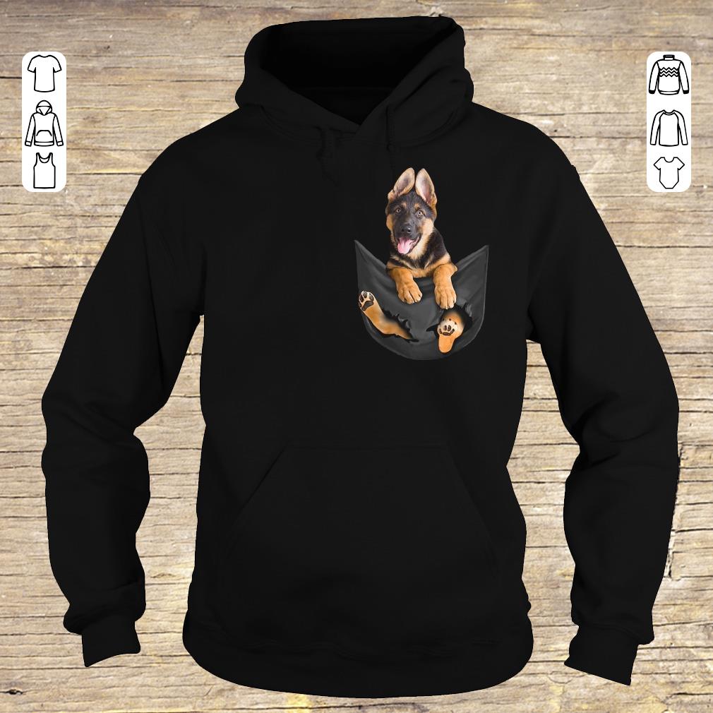 Top German Shepherd Tiny Pocket shirt longsleeve Hoodie